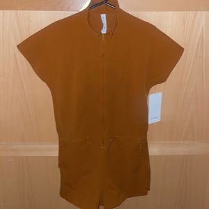 Stretch pocket romper